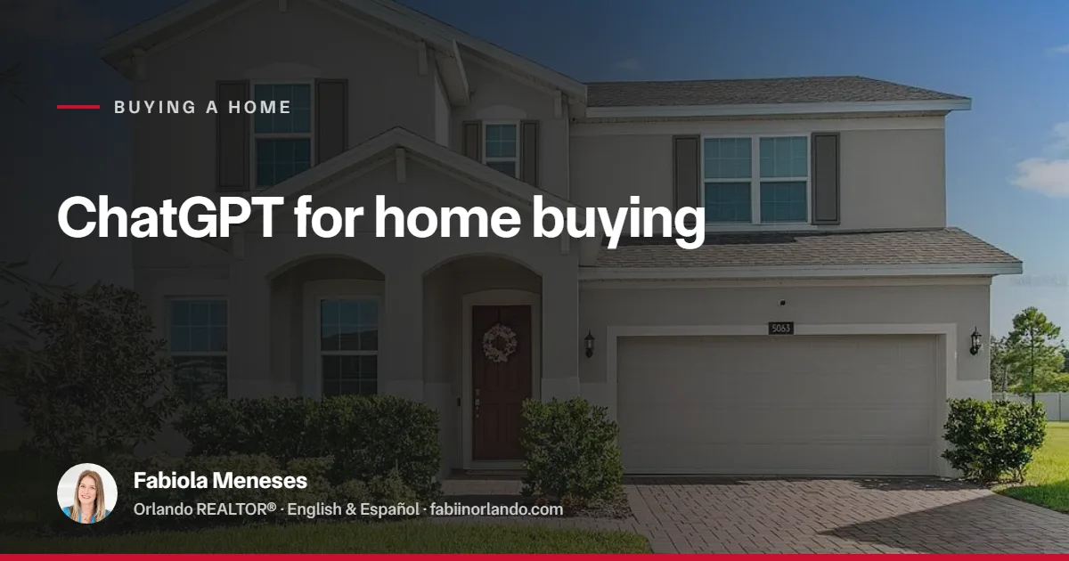 How to Use ChatGPT for Home Buying with Zillow