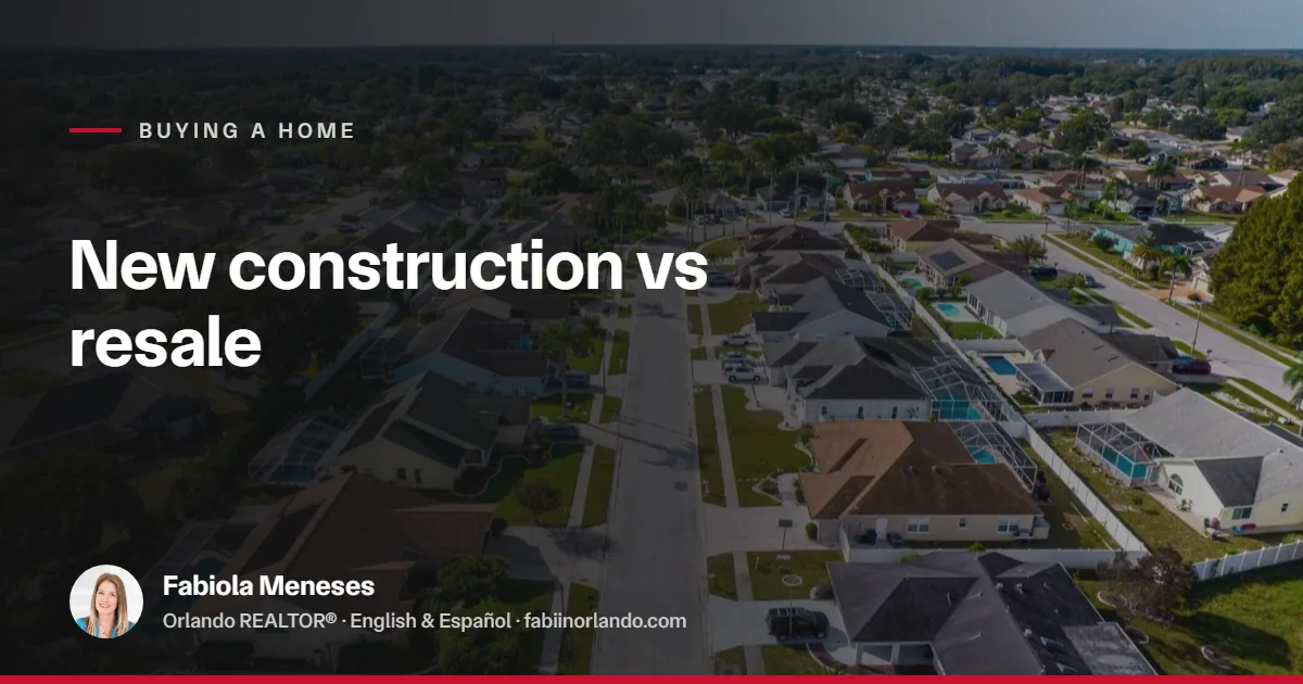 New Construction vs. Resale Homes: Which Offers Better Value in 2026?