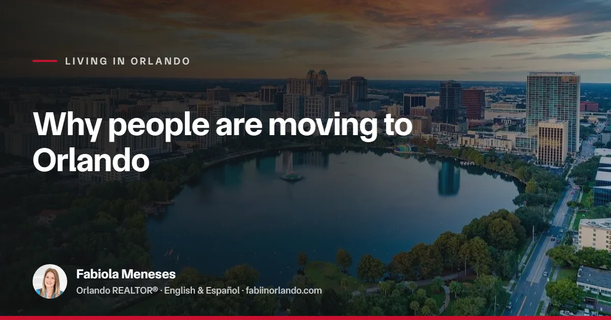Why More Out-of-State Buyers Are Moving to Orlando This Year
